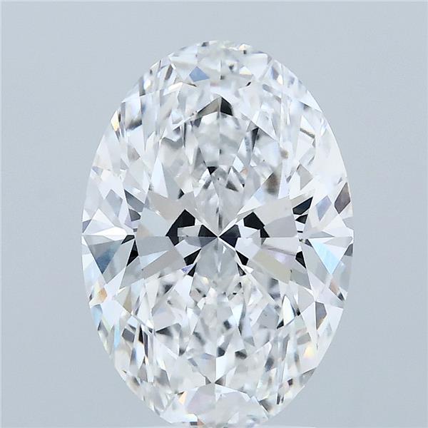 3.04ct Oval E VS1 Lab Created Diamond