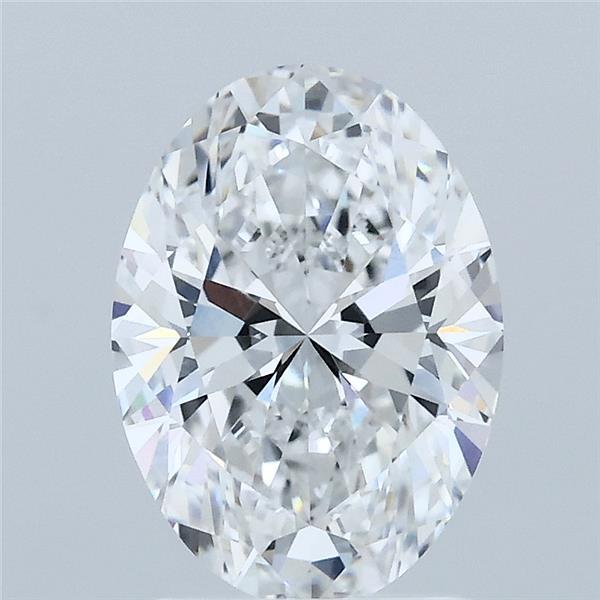 2.03ct Oval D VVS2 Lab Created Diamond