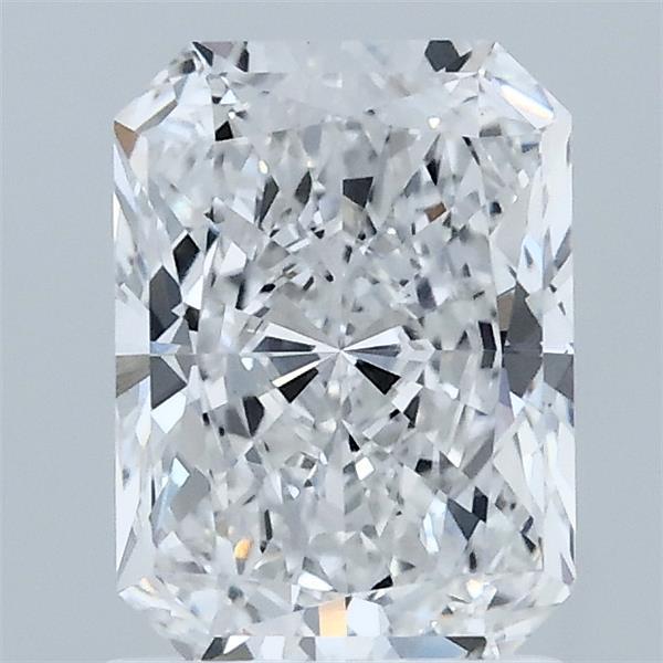 1.51ct Radiant D VS1 Lab Created Diamond