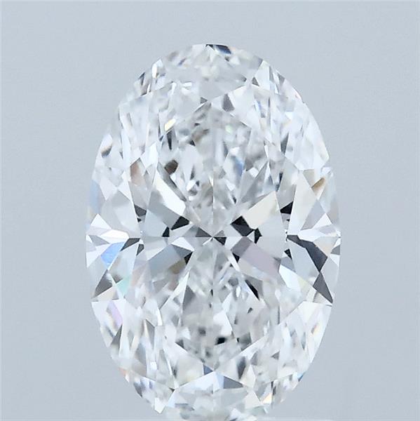 1.5ct Oval D VVS1 Lab Created Diamond
