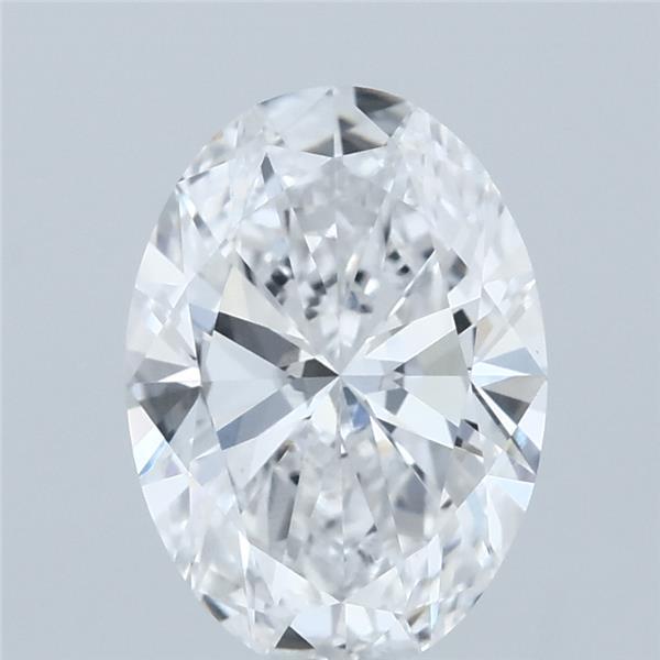 2ct Oval D VS1 Lab Created Diamond