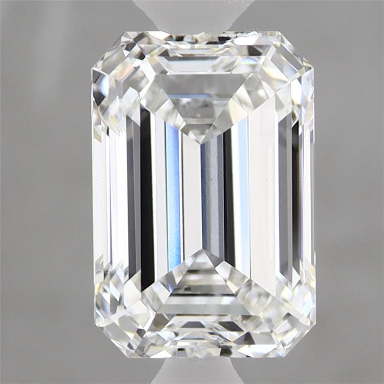 2.22ct Emerald E VVS2 Lab Created Diamond