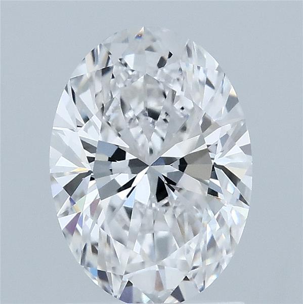 1.57ct Oval E VVS2 Lab Created Diamond