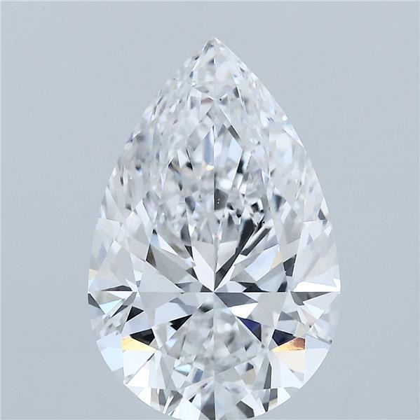 4.01ct Pear D VS1 Lab Created Diamond