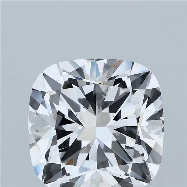 3.03ct Cushion D VS1 Lab Created Diamond
