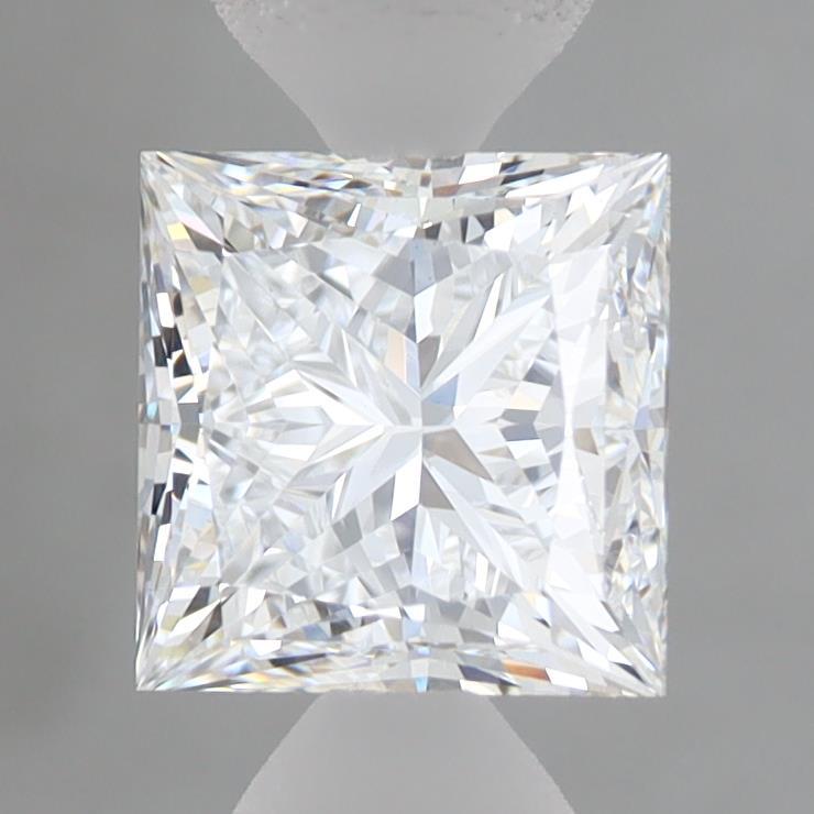 1.53ct Princess D VVS2 Lab Created Diamond