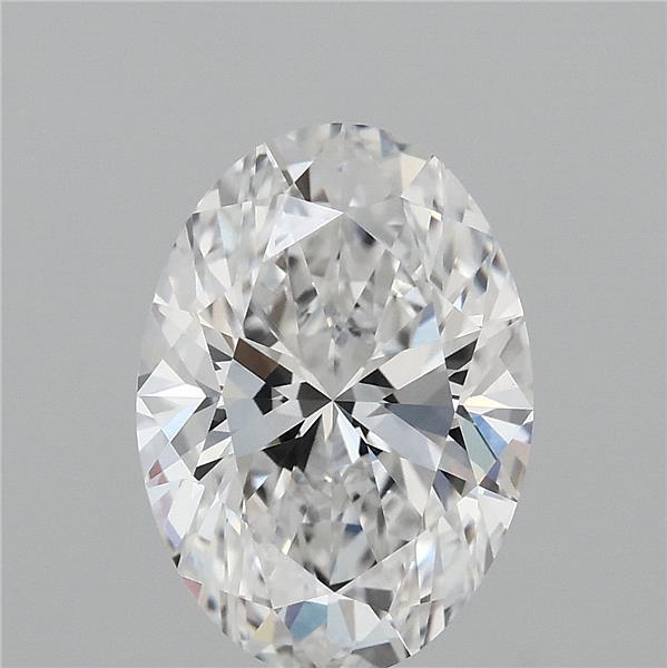 3.02ct Oval E VVS1 Lab Created Diamond
