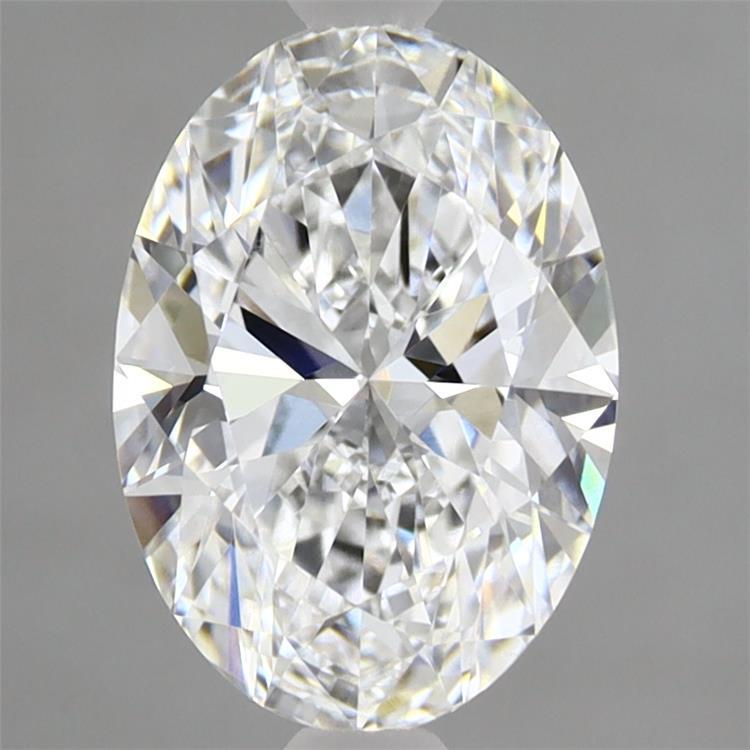 1.95ct Oval D VVS2 Lab Created Diamond