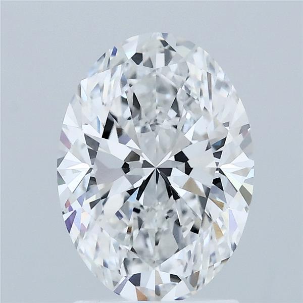 2ct Oval E VVS2 Lab Created Diamond