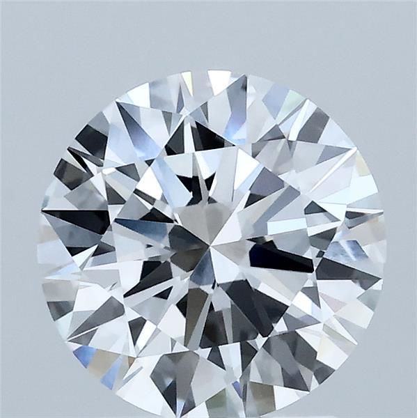 2.01ct Round D VVS2 Lab Created Diamond