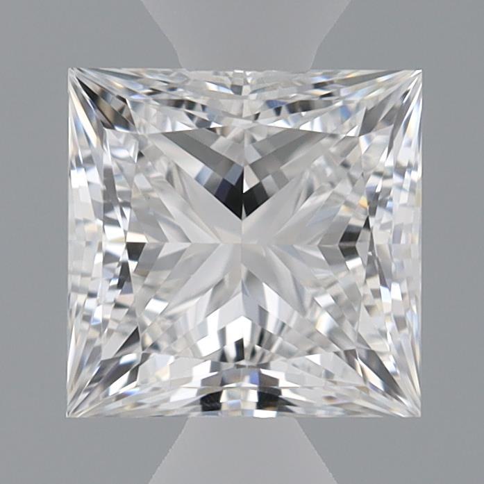 0.98ct Princess F VVS2 Lab Created Diamond