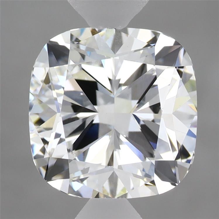 3.29ct Cushion E VVS2 Lab Created Diamond