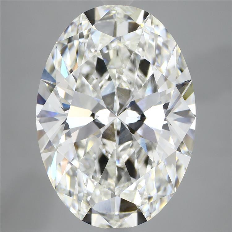 8.07ct Oval F VVS2 Lab Created Diamond