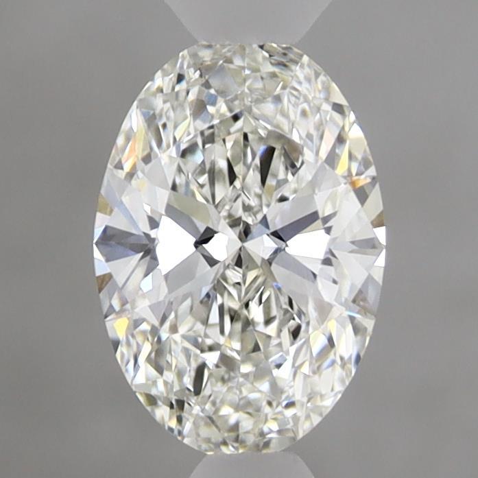 0.82ct Oval F VVS2 Lab Created Diamond