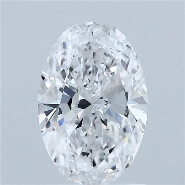 1ct Oval D VVS2 Lab Created Diamond