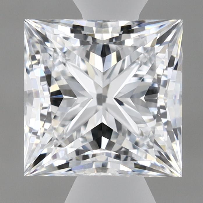 1.02ct Princess D IF Lab Created Diamond