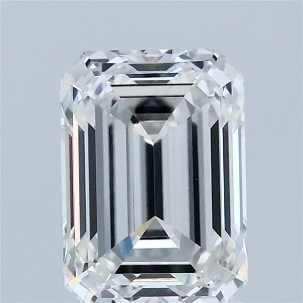 1.74ct Emerald E VVS1 Lab Created Diamond