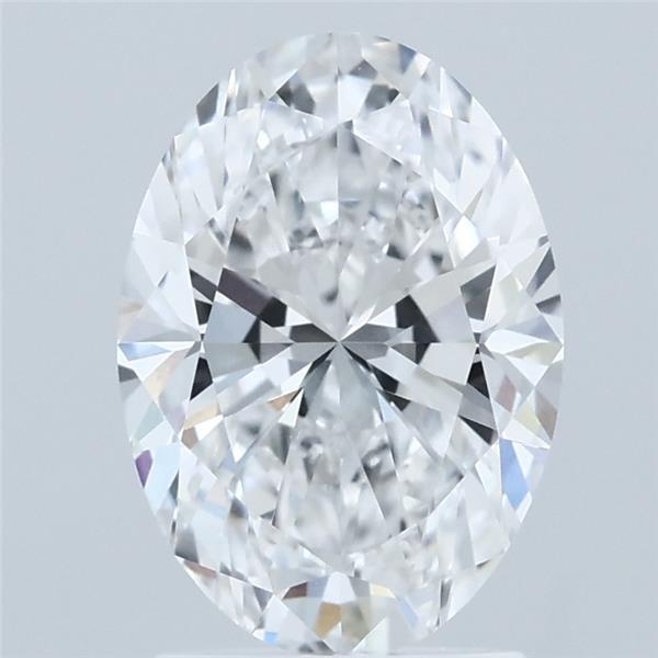 2.06ct Oval D VVS1 Lab Created Diamond