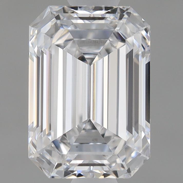 0.97ct Emerald D VS1 Lab Created Diamond