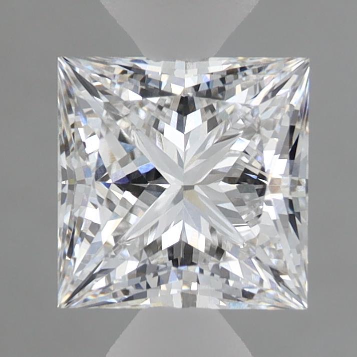 1.58ct Princess D VVS2 Lab Created Diamond