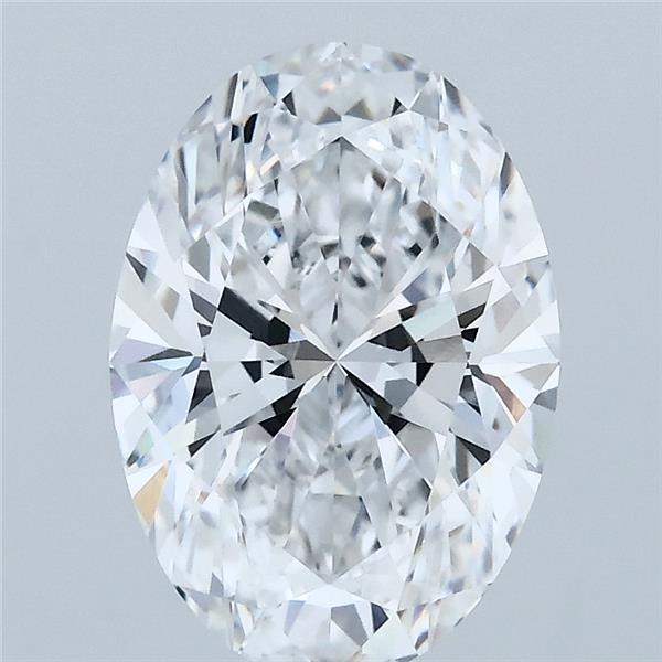 2.56ct Oval D VVS2 Lab Created Diamond
