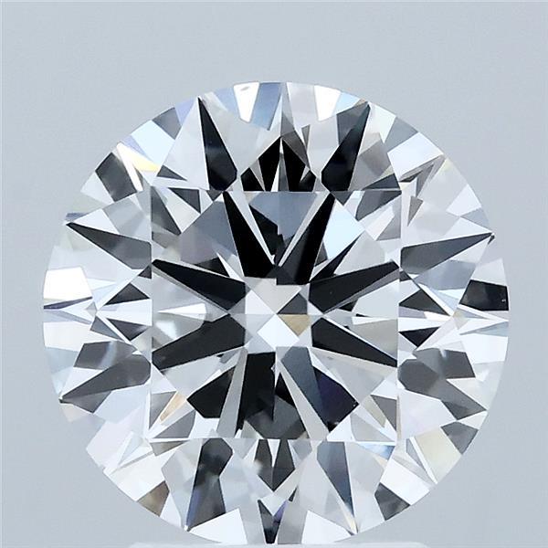 3ct Round F VS1 Lab Created Diamond