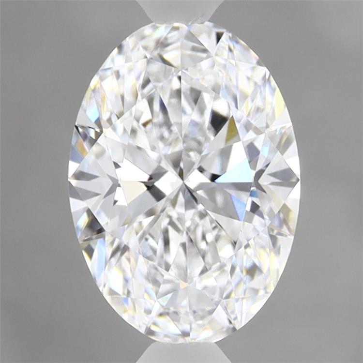 1.55ct Oval D VVS2 Lab Created Diamond