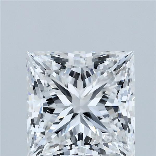 4.07ct Princess E VVS2 Lab Created Diamond