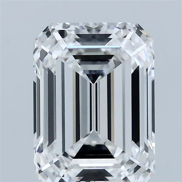 2.02ct Emerald E VVS2 Lab Created Diamond