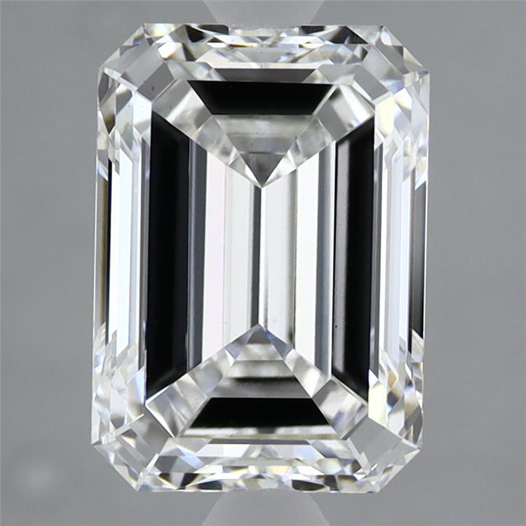 2.91ct Emerald E VS1 Lab Created Diamond