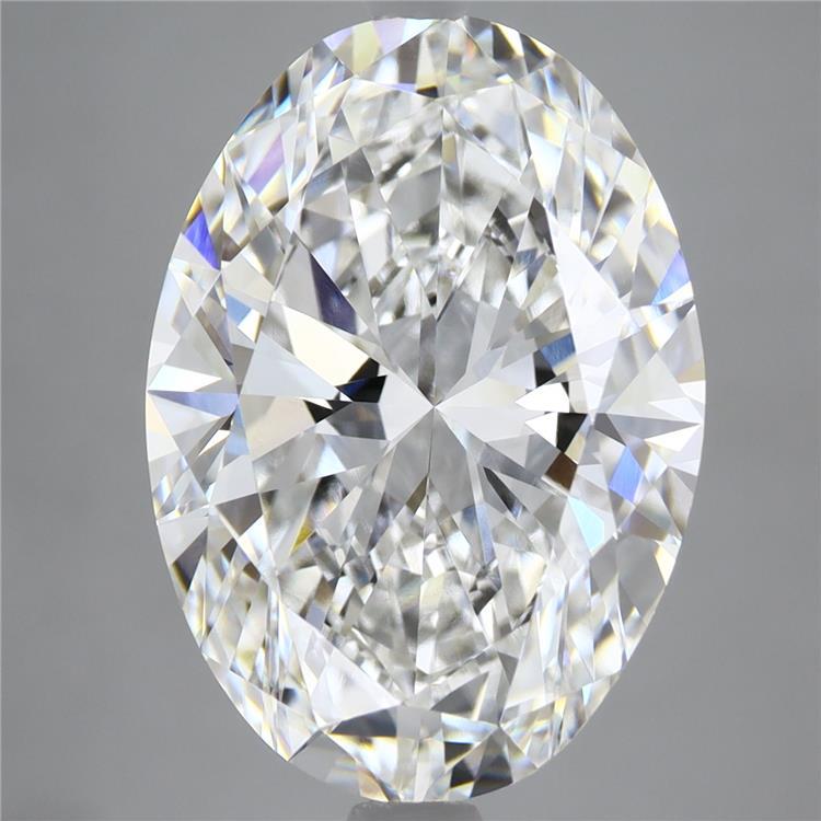 8.04ct Oval E VVS2 Lab Created Diamond