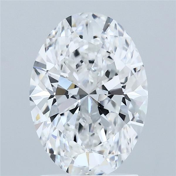 2ct Oval E VVS2 Lab Created Diamond