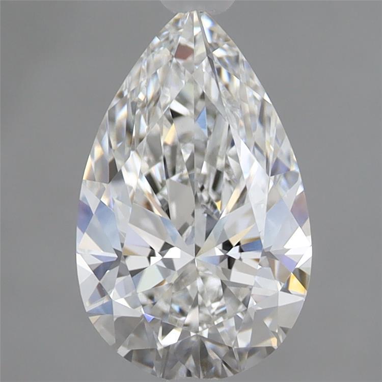 1.74ct Pear E VVS2 Lab Created Diamond