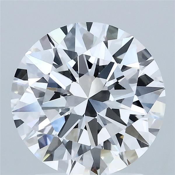 2ct Round D VVS2 Lab Created Diamond