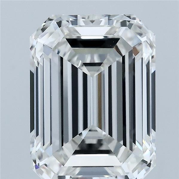 4.02ct Emerald G VVS2 Lab Created Diamond