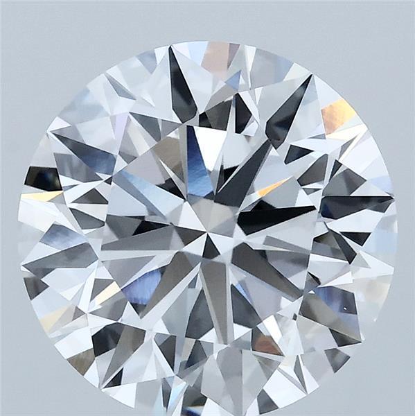 4ct Round D VS1 Lab Created Diamond