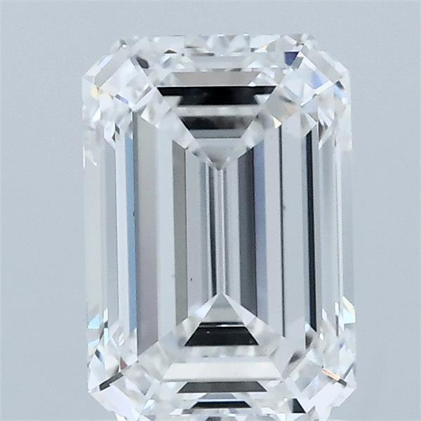 1.53ct Emerald D VS1 Lab Created Diamond
