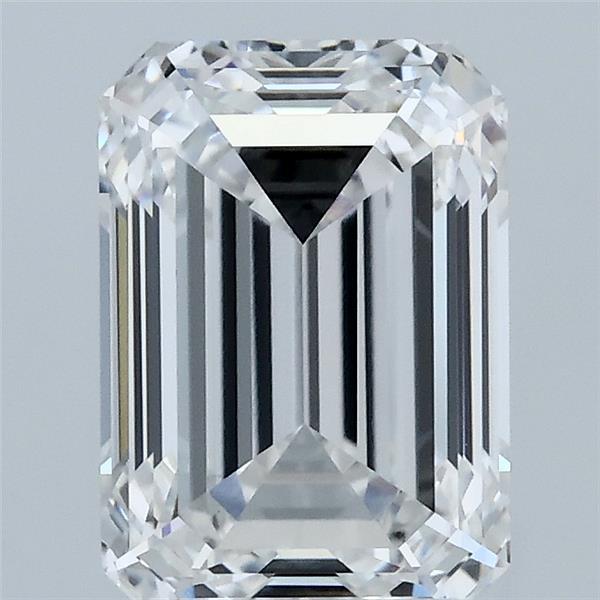 2.59ct Emerald E VVS2 Lab Created Diamond