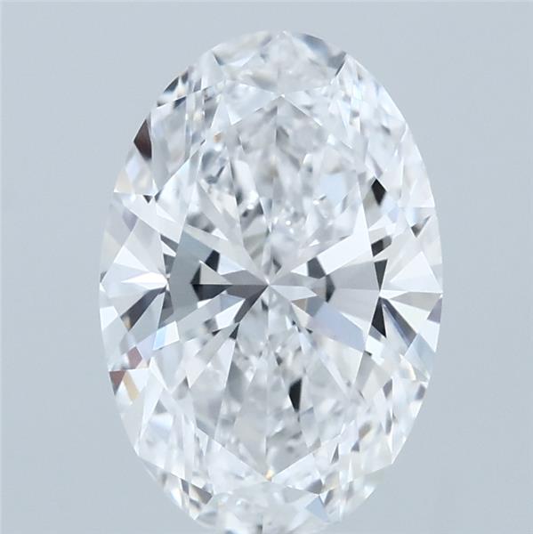 2.06ct Oval D VVS1 Lab Created Diamond