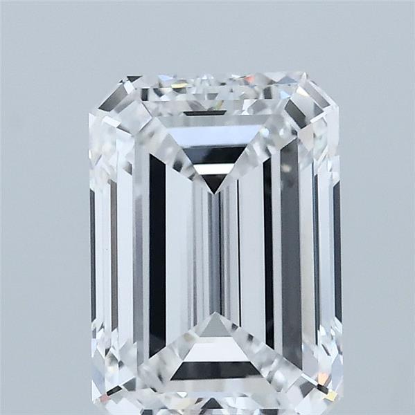 2ct Emerald D VVS2 Lab Created Diamond