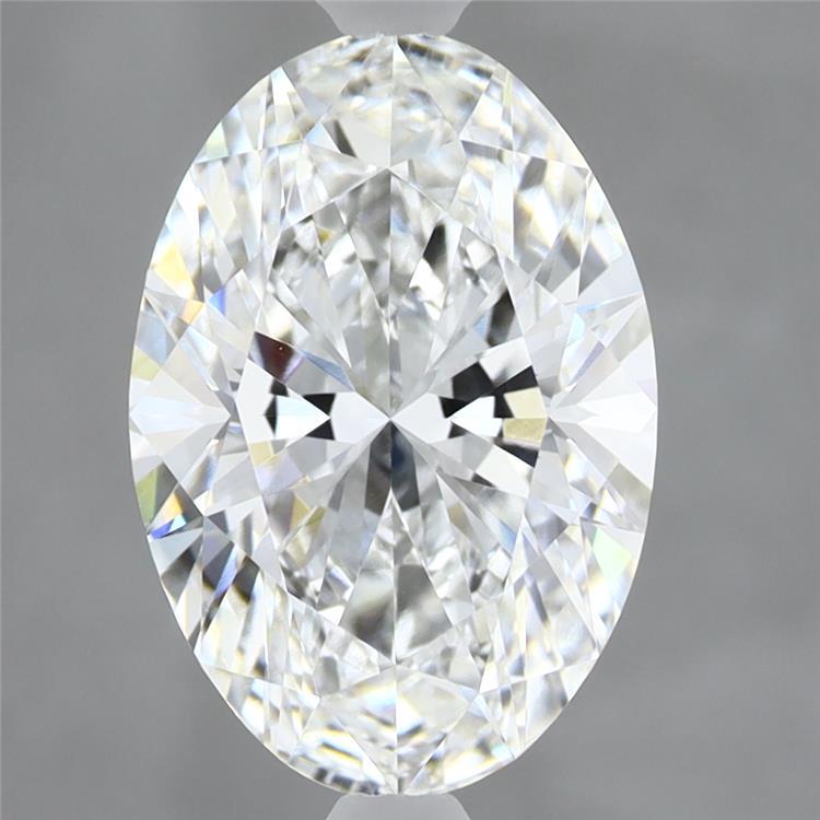3.07ct Oval E VVS2 Lab Created Diamond