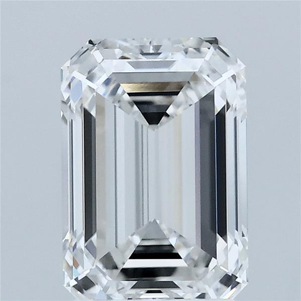 2.05ct Emerald E VVS1 Lab Created Diamond