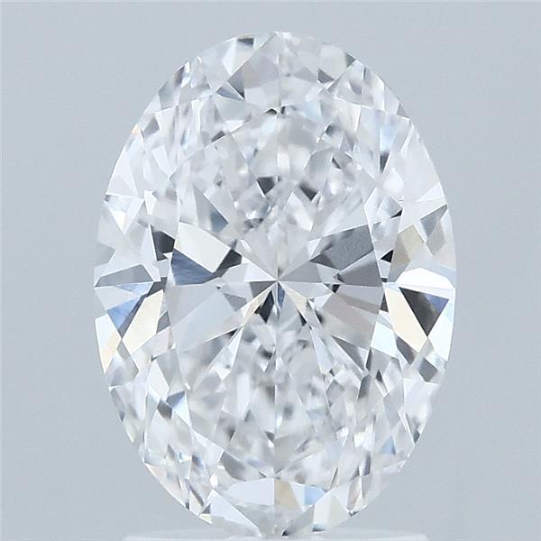 2ct Oval E VVS1 Lab Created Diamond