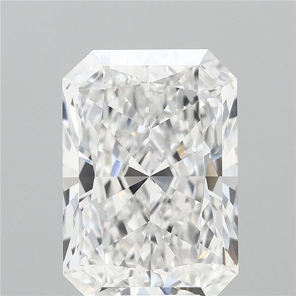 4.38ct Radiant E VVS1 Lab Created Diamond