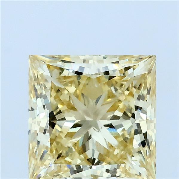 2.02ct Princess FANCY YELLOW VVS2 Lab Created Diamond