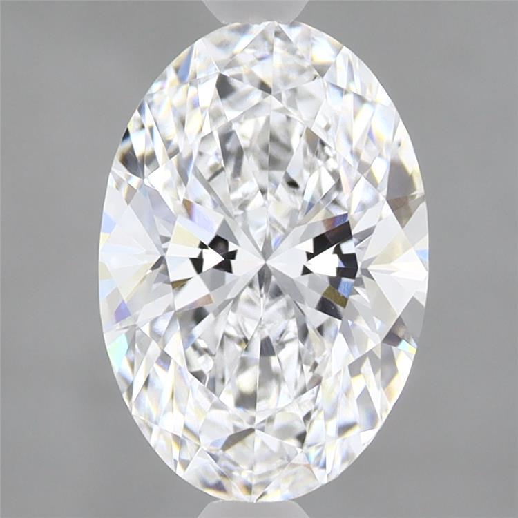 2.02ct Oval D VVS2 Lab Created Diamond