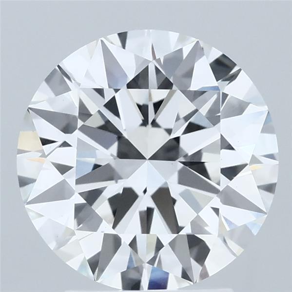 2.82ct Round E VS1 Lab Created Diamond