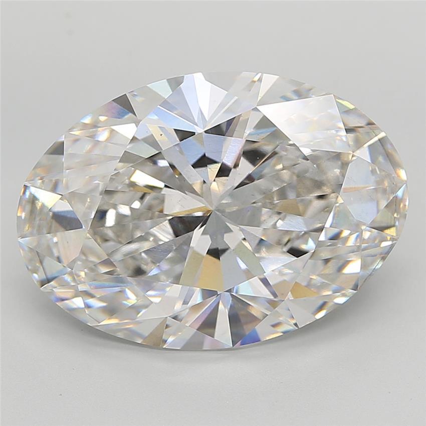 14.08ct Oval F VS2 Lab Created Diamond