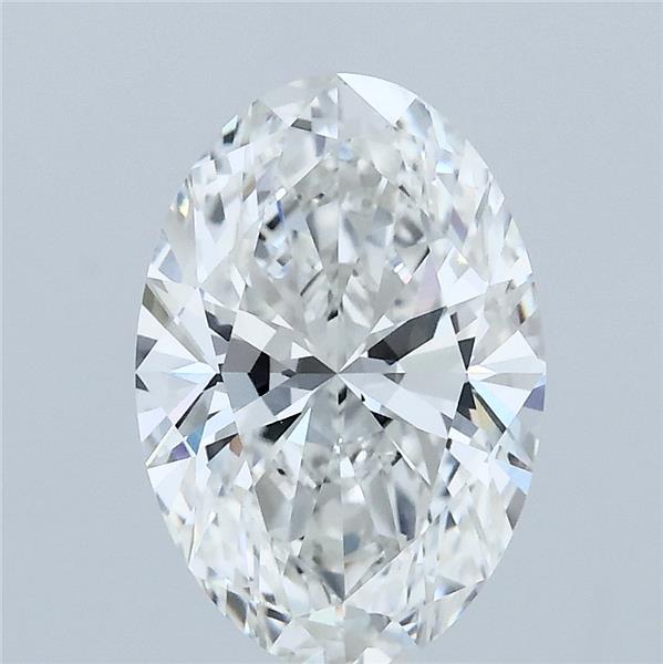 2.26ct Oval F VVS2 Lab Created Diamond