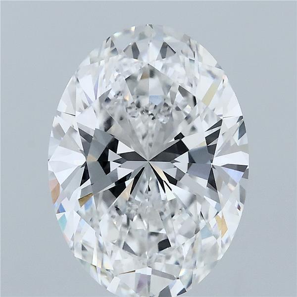 4.02ct Oval E VVS2 Lab Created Diamond